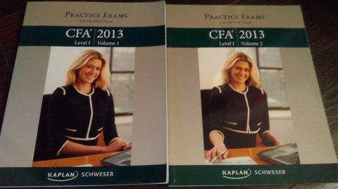 2013 schweser practice exams - 6 full exams