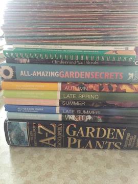 Gardening , flowers climbers grow your own books