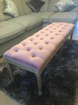 Chesterfield foot stool