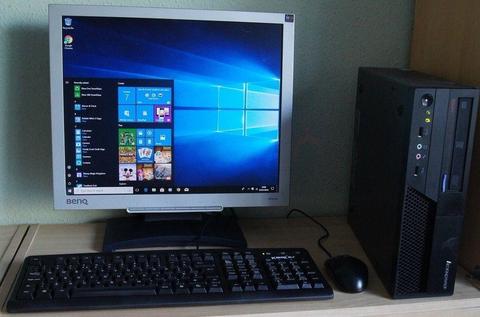 Lenovo Windows 10 Pro Slim PC Computer/WIFI/4GB RAM/160GB/19