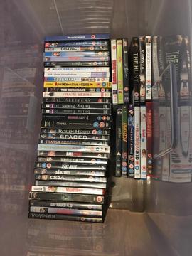 94 DVDs ideal for car boot sale