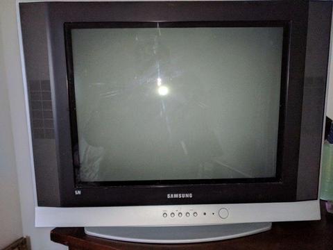Free Samsung Flat Screen CTR Television Ideal for Retro Gaming