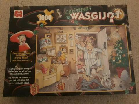 Jumbo Wasgij Christmas 1 1000 piece jigsaw puzzle