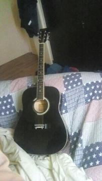 Martin Smith W-600-BK (Black) Acoustic Guitar