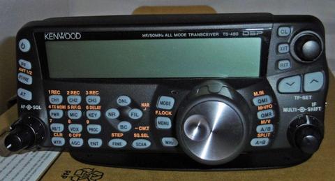 Kenwood ts-480 SAT with speaker and datmode and cat cables mint