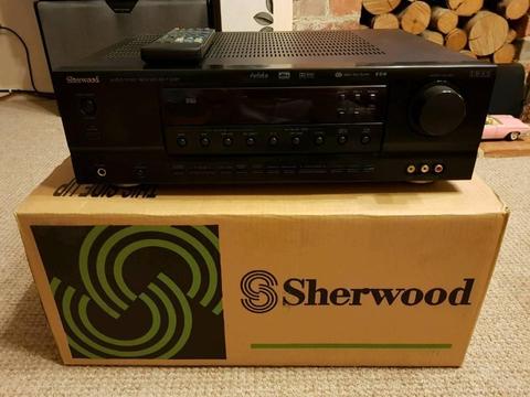 Sherwood AV amplifier black