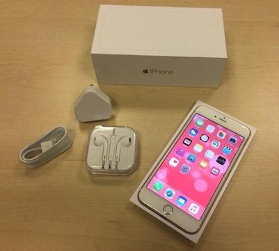 ***GRADE A *** Boxed Rose Gold Apple iPhone 6s Plus 64GB Factory Unlocked Mobile Phone + Warranty