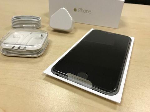 ***GRADE A *** Boxed Space Grey Apple iPhone 6 Plus 16GB Factory Unlocked Mobile Phone + Warranty