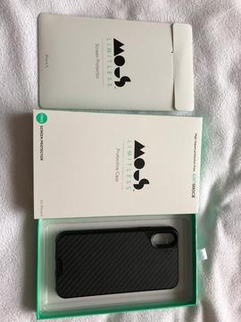 Genuine Mous Carbon Fiber IPhone X case