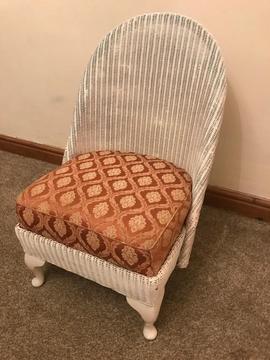 Lloyd loom vintage bedroom chair