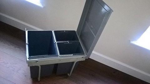Brand new under counter waste / recycling bin