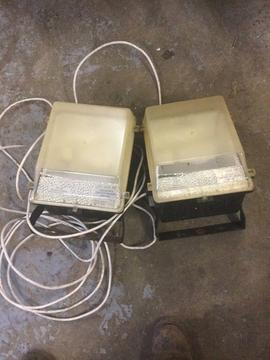 Flood spot lights x12