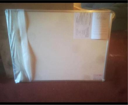 New boxed white boards