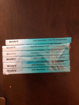 Sony DVD+RW Camcorder Discs
