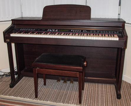 Digital Piano and Adjustable Stool for Sale