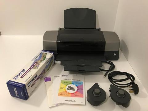 Epson Stylus Photo 1290 A3+ Printer with 10m Roll of Premium Glossy Photo Paper