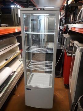 Polar DP289 Chilled Cake Display Chiller Curved Glass 1690Hx515Wx485Dmm