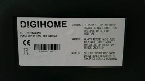 32' TV Digihome for Sale