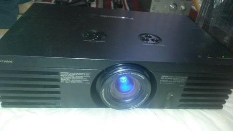 panasonic home cinema projector pt-ae3000e ready to use