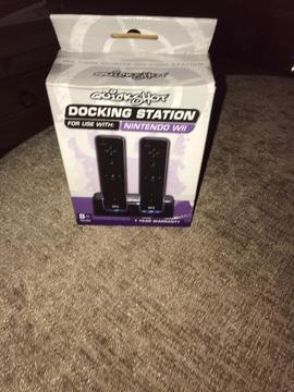 Quick Shot Docking Station for use with Nintendo Wii