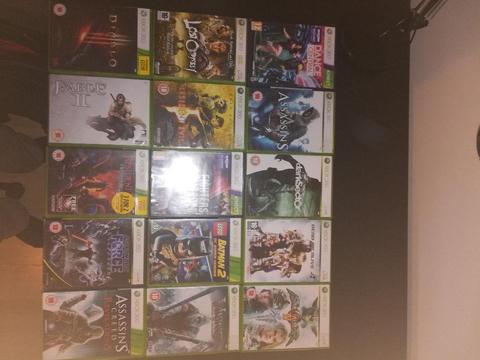Xbox 360 games bundle plus kinect