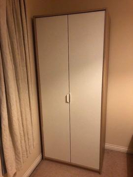 Ikea Double Door Wardrobe - Immaculate Condition