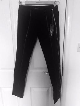 Miss Sixty black skinny jeans / trousers BNWT S 8 Zara TopShop Armani D&G LV H&M