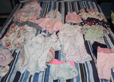 Bundle of Girls Clothes (9 -12 Months) 48 items Bundle 14