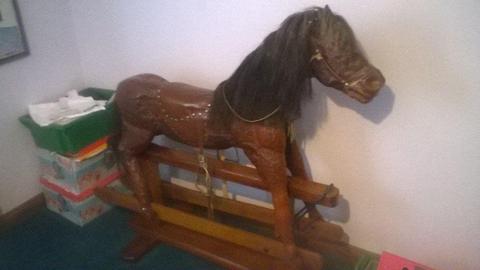 Rocking Horse old but in good condition