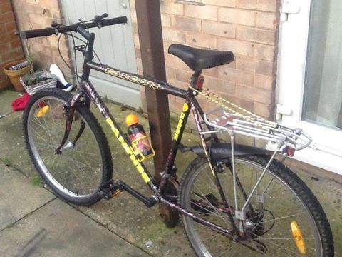 £35 all working in good condition 26 wheel 22 frame 15 gears can deliver for petrol many extras