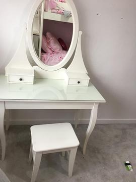 Dressing table with stool set IKEA