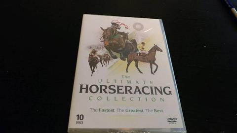 THE ULTIMATE HORSE RACING COLLECTION DVD BOX SET 10 DVDS NEW AND SEALED