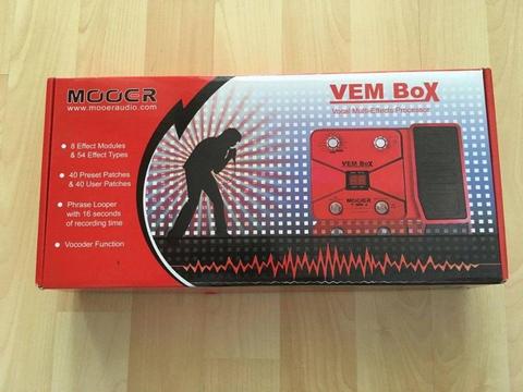 Mooer VEM Box Vocal Multi Effects Processor
