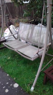 Garden swing seat