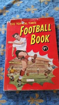 FIRST ISSUE No1 THE TOPICAL TIMES FOOTBALL BOOK 1959 (IDEAL FOR FOOTBALL MEMORABILIA COLLECTORS