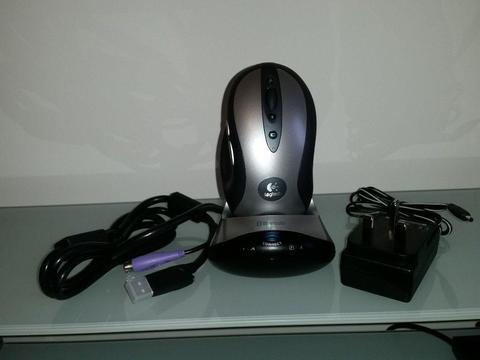 NEW Logitech MX900 Bluetooth Optical Mouse Rechargeable with Bonus