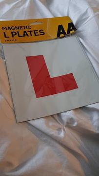 Magnetic L plates (new unopened)