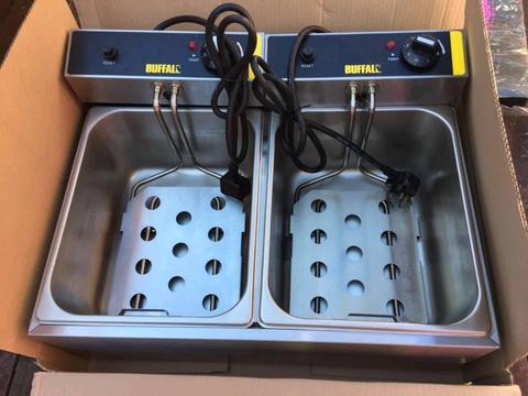 Brand new Commercial twin fryer