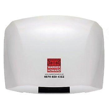 Warner Howard Automatic Hand Dryer White brand new boxed x 2