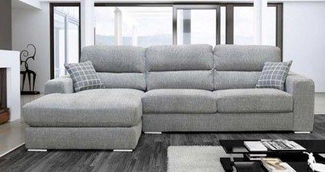 Brand New Cheap Fabric Corner Sofa Dark Grey LHF MUST GO Cheaper price Quick Free Delivery