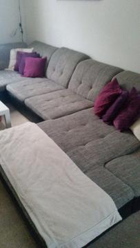 SSTC! Large corner sofa from smoke free home