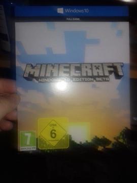 Minecraft for windows 10 full game brand new