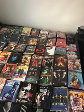 DVD Collection with over 90 DVDs to Swap