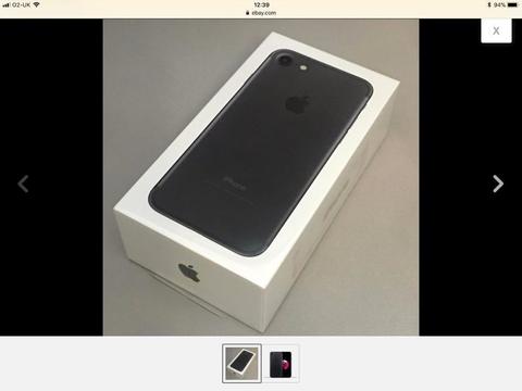 I phone 7 plus 32gb brand new Matt black wanting to swap for best Samsung offered or £450 ono