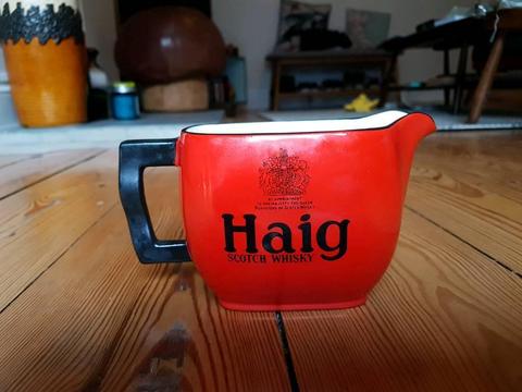 Vintage Haig's Whisky water jug Carlton Ware breweriana