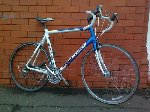 Scott USA Comp Pro Sped Cycle Road Bike - good working order , ready to ride