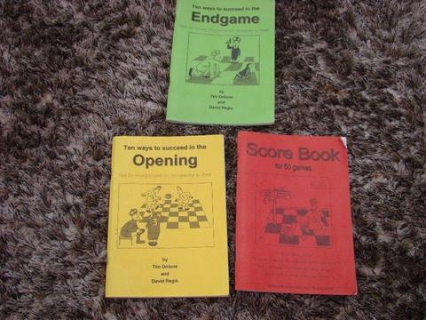 3 Chess books. VGC. £1.50. Torquay, can post