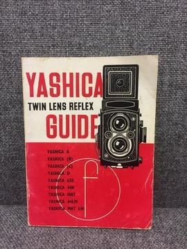 Rare originsal vintage antique YASHICA Camera photography Guide Book 1964 60s First Edition SDHC