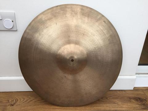 60’s Zildjian Avedis 20” Ride Cymbal