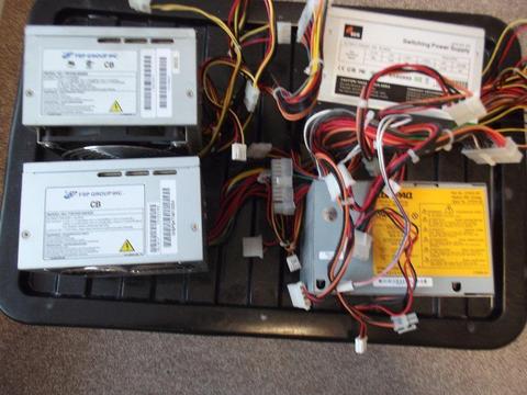 4 COMPUTER POWER SUPPLIES